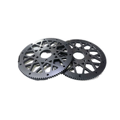Parti di lavorazione CNC a carbonio di precisione