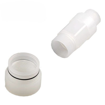 Parti di plastica CNC precisione girato PP 0.02mm 0.010-0.002mm Tolleranza