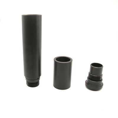 Parti di tornitura in plastica CNC ad alta precisione POM nero