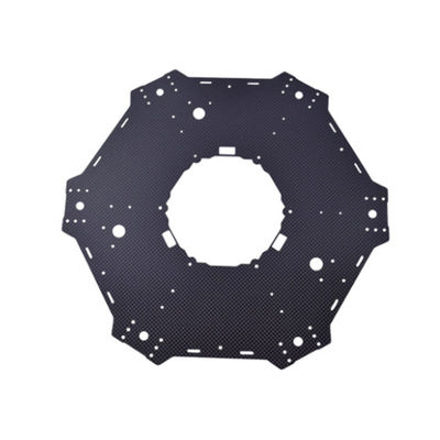 0.1 mm Tolleranza OEM fresatura CNC Fibra di carbonio Finitura superficiale liscia