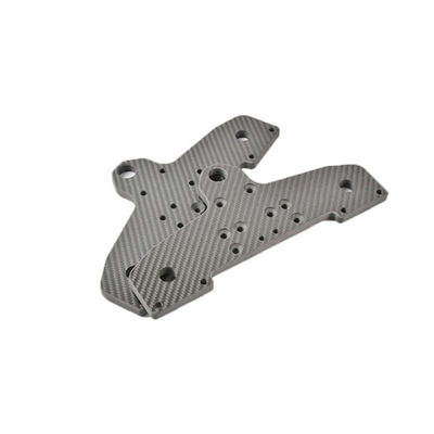 Macchinatura CNC a carbonio su misura 0.1mm Tolleranza Finitura superficiale liscia