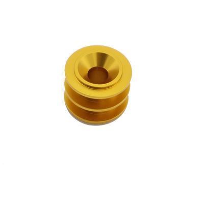 Parti di tornitura CNC di precisione in alluminio anodizzato Automotive Aerospace