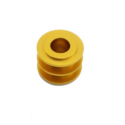 Parti di tornitura CNC di precisione in alluminio anodizzato Automotive Aerospace