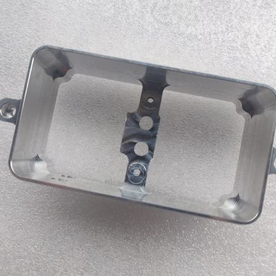 Alumini 6061 T6 OEM processo di fresatura CNC Finitura superficiale liscia