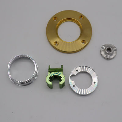 Superficie liscia OEM Metallo CNC Turning Parts Electroplating Steel ottone Acciaio inossidabile