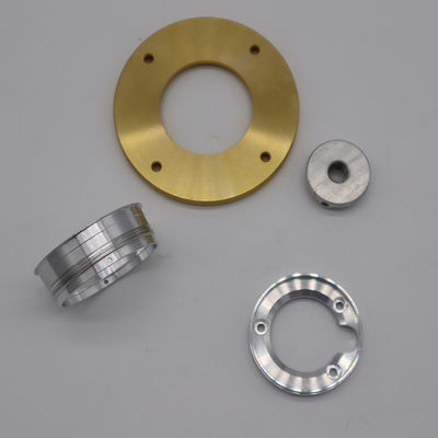 Superficie liscia OEM Metallo CNC Turning Parts Electroplating Steel ottone Acciaio inossidabile
