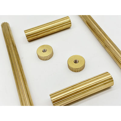 Parti di tornitura CNC di precisione in ottone Automotive Aerospace Medical