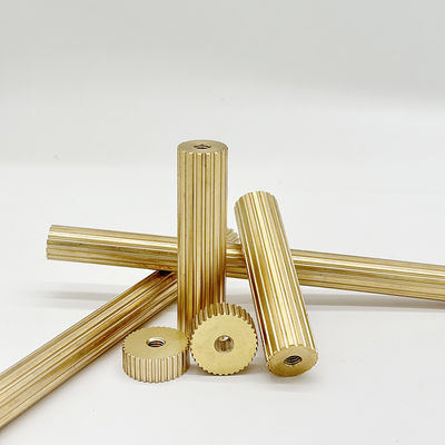 Parti di tornitura CNC di precisione in ottone Automotive Aerospace Medical