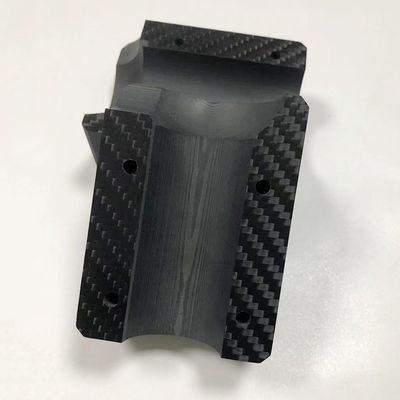 Fibra di carbonio per fresatura CNC personalizzata Tolleranza 0,05 mm