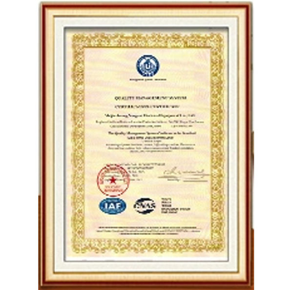 Porcellana Dongguan Zhaoyi Hardware Products Co., LTD. Certificazioni